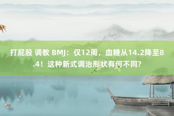 打屁股 调教 BMJ：仅12周，血糖从14.2降至8.4！这种新式调治形状有何不同?